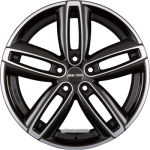 GMP - DIVA BLACK DIAMOND 7,5X17 LK:5/112 ET:50 ML:66,6